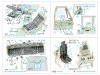 Quinta Studio QD35164 HH-60G Pave Hawk 3D-Printed & coloured Interior on decal paper (Kitty Hawk) 1/35